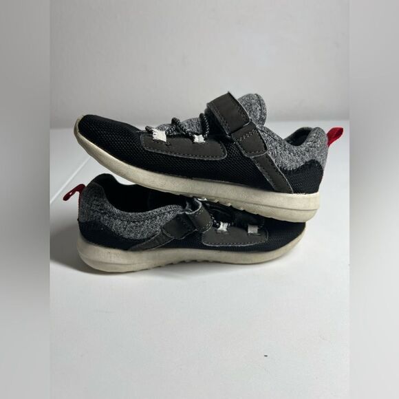 Carter's Kids Boy's Athletic Sneakers, Black, Size 12  H46K - Picture 7 of 7